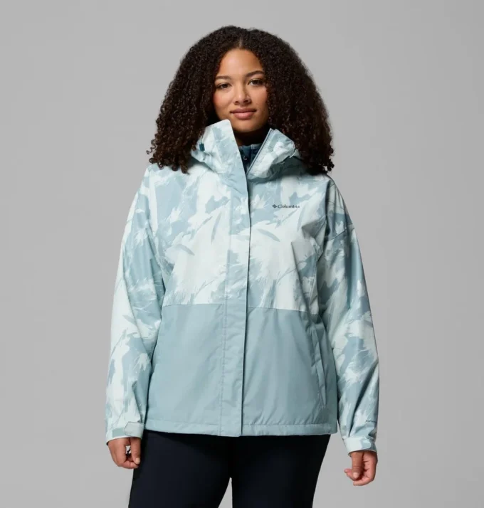 Women Hikebound™ Printed Jacket – Plus Size