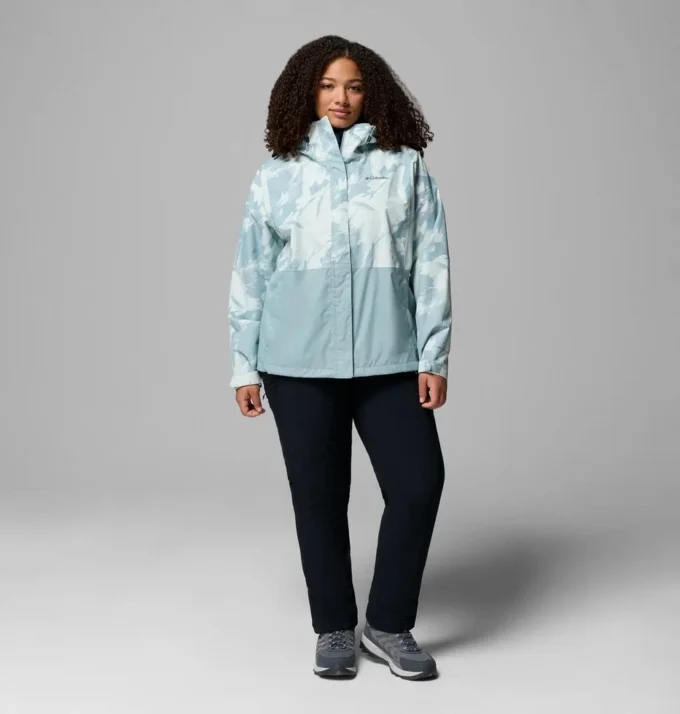 Women Hikebound™ Printed Jacket – Plus Size