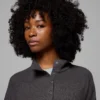 Women Holly Hideaway™ Waffle Half Snap Shirt