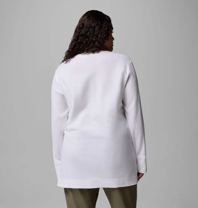 Women Holly Hideaway™ Waffle Tunic – Plus Size