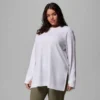 Women Holly Hideaway™ Waffle Tunic – Plus Size