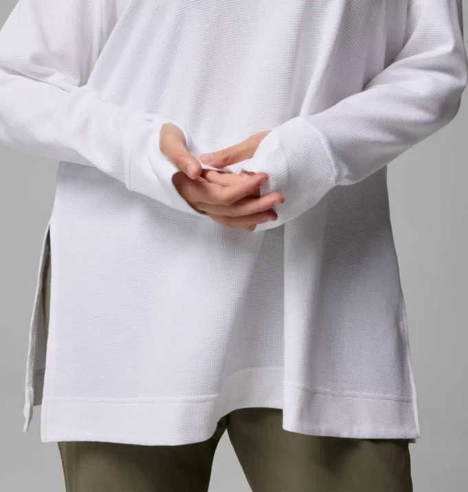 Women Holly Hideaway™ Waffle Tunic – Plus Size
