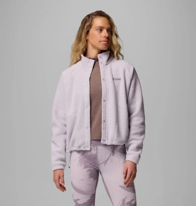 Women Jasper Ridge™ Pebbled Fleece Full Snap