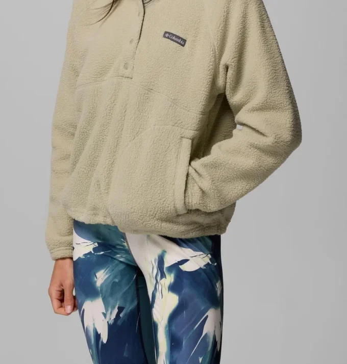 Women Jasper Ridge™ Pebbled Fleece Half Snap