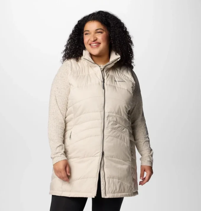 Women Karis Gale™ Long Vest – Plus Size Women Karis Gale™ Long Vest – Plus Size
