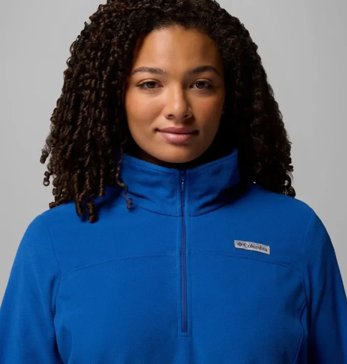 Women Lake Aloha™ Half Zip Fleece Pullover – Plus Size