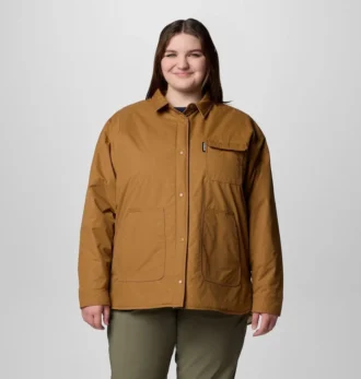 Women Longhorn Ridge™ Reversible Shirt Jacket – Plus Size