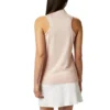 Women Omni-Wick Hole High Sleeveless Polo
