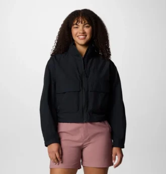 Women Paracutie™ Cropped Cargo Windbreaker