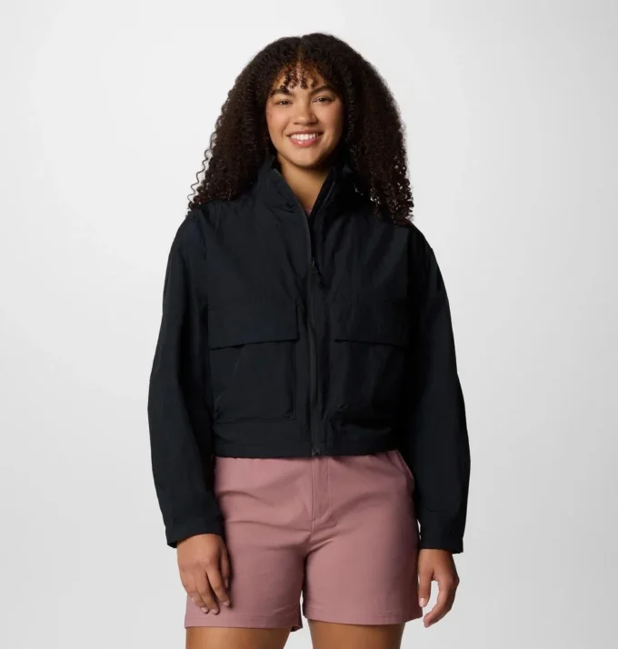 Women Paracutie™ Cropped Cargo Windbreaker Women Paracutie™ Cropped Cargo Windbreaker