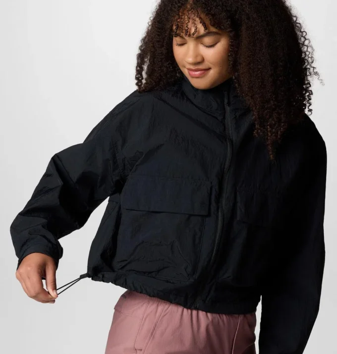 Women Paracutie™ Cropped Cargo Windbreaker Women Paracutie™ Cropped Cargo Windbreaker