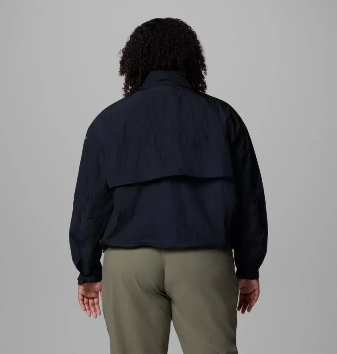 Women Paracutie™ Cropped Cargo Windbreaker – Plus Size Women Paracutie™ Cropped Cargo Windbreaker – Plus Size