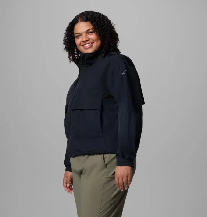 Women Paracutie™ Cropped Cargo Windbreaker – Plus Size Women Paracutie™ Cropped Cargo Windbreaker – Plus Size
