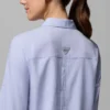Women PFG Castback™ Woven Long Sleeve Shirt Women PFG Castback™ Woven Long Sleeve Shirt