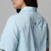Women PFG Castback™ Woven Short Sleeve – Plus Size Women PFG Castback™ Woven Short Sleeve – Plus Size