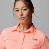 Women PFG Castback™ Woven Short Sleeve Shirt Women PFG Castback™ Woven Short Sleeve Shirt