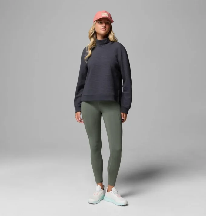 Women PFG Open Water™ Mock Neck Long Sleeve Shirt