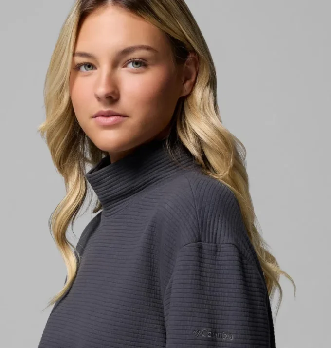 Women PFG Open Water™ Mock Neck Long Sleeve Shirt