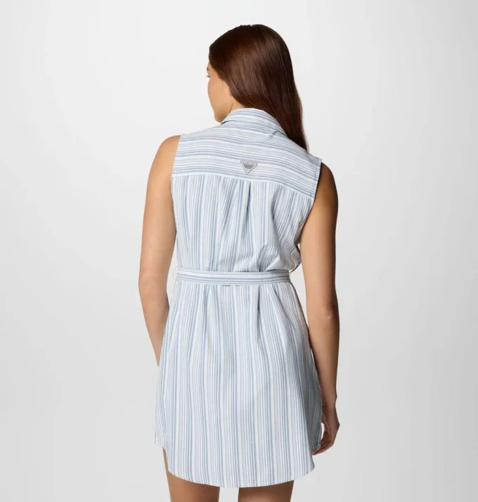 Women PFG Sun Drifter™ Woven Dress II – New Orleans Saints Women PFG Sun Drifter™ Woven Dress II – New Orleans Saints