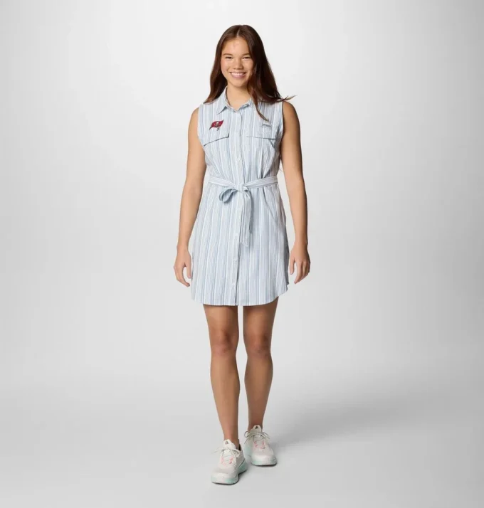 Women PFG Sun Drifter™ Woven Dress II – Tampa Bay Buccaneers Women PFG Sun Drifter™ Woven Dress II – Tampa Bay Buccaneers