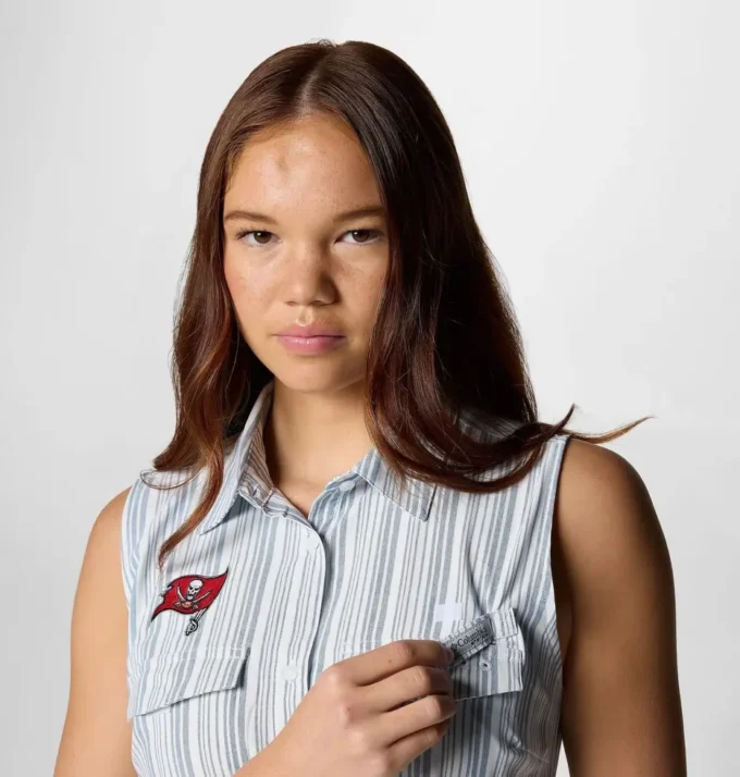 Women PFG Sun Drifter™ Woven Dress II – Tampa Bay Buccaneers Women PFG Sun Drifter™ Woven Dress II – Tampa Bay Buccaneers