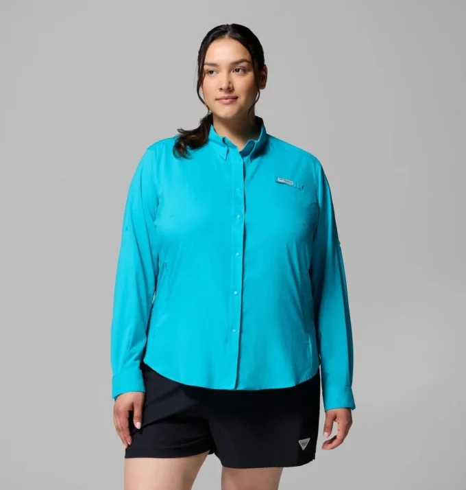 Women PFG Tamiami™ II Long Sleeve Shirt – Plus Size Women PFG Tamiami™ II Long Sleeve Shirt – Plus Size