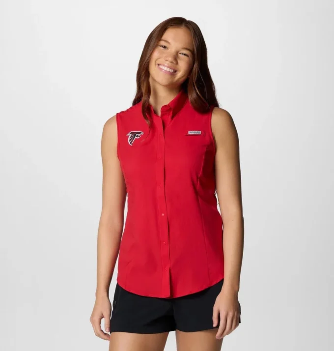 Women PFG Tamiami™ Sleeveless Shirt – Atlanta Falcons Women PFG Tamiami™ Sleeveless Shirt – Atlanta Falcons