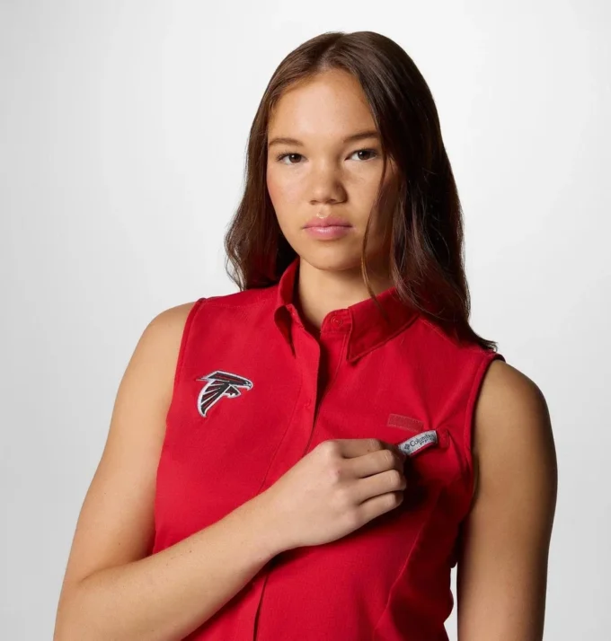 Women PFG Tamiami™ Sleeveless Shirt – Atlanta Falcons Women PFG Tamiami™ Sleeveless Shirt – Atlanta Falcons