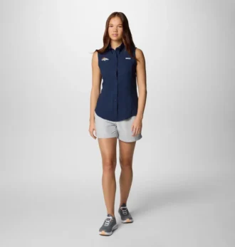 Women PFG Tamiami™ Sleeveless Shirt – Denver Broncos