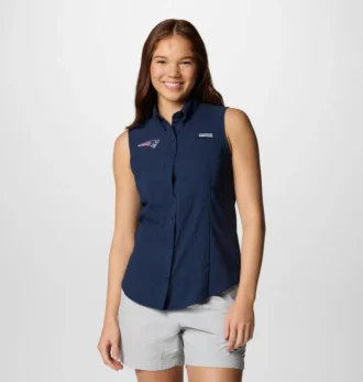 Women PFG Tamiami™ Sleeveless Shirt – New England Patriots
