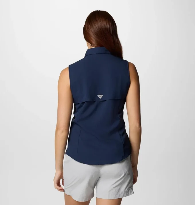 Women PFG Tamiami™ Sleeveless Shirt – New England Patriots