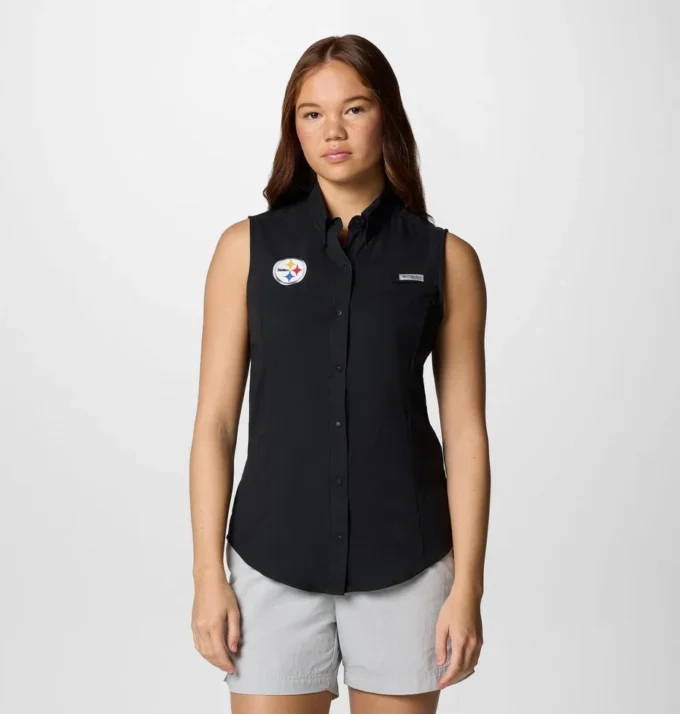 Women PFG Tamiami™ Sleeveless Shirt – Pittsburgh Steelers