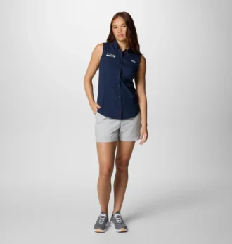Women PFG Tamiami™ Sleeveless Shirt – Seattle Seahawks