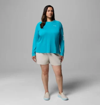 Women PFG Tidal Tee™ II Long Sleeve Shirt – Plus Size