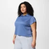 Women PFG Tidal Tee™ Short Sleeve Polo – Plus Size Women PFG Tidal Tee™ Short Sleeve Polo – Plus Size