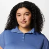 Women PFG Tidal Tee™ Short Sleeve Polo – Plus Size Women PFG Tidal Tee™ Short Sleeve Polo – Plus Size