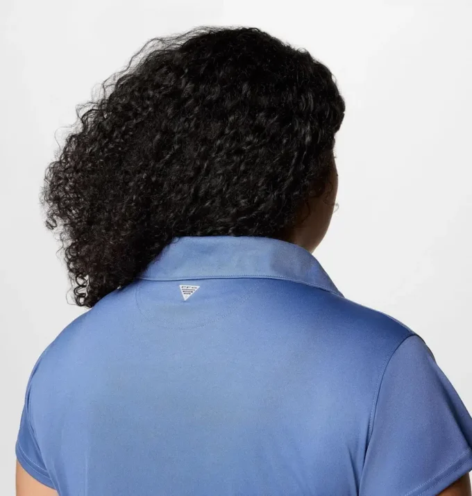 Women PFG Tidal Tee™ Short Sleeve Polo – Plus Size Women PFG Tidal Tee™ Short Sleeve Polo – Plus Size