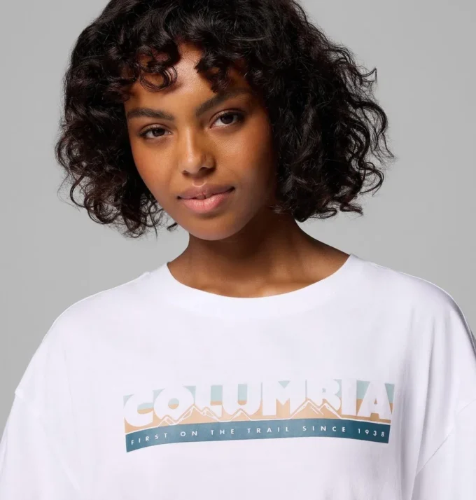 Women Rolling Bend™ Graphic Oversized T-Shirt