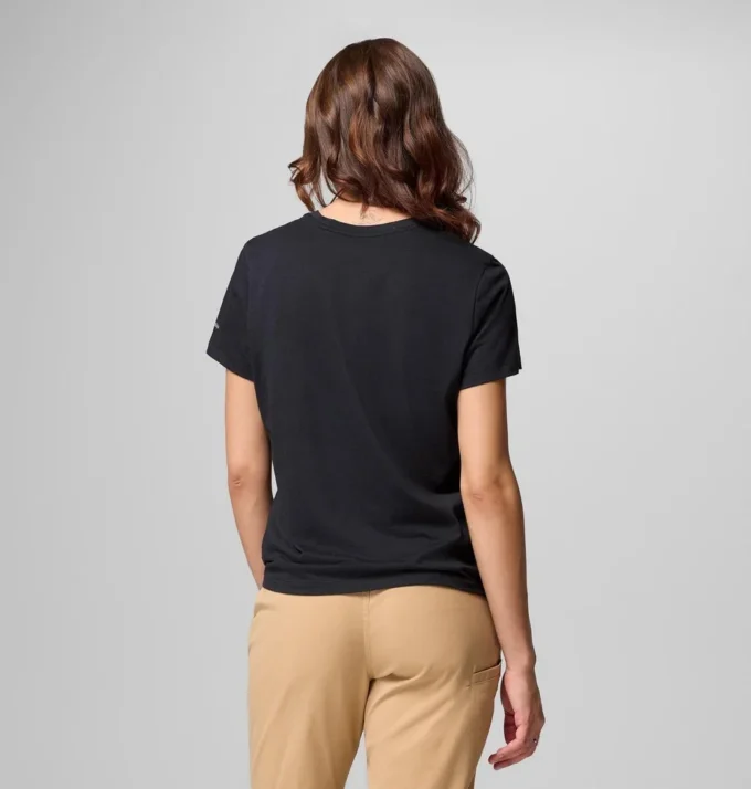 Women Ruby Springs™ Graphic Fitted Short Sleeve Shirt