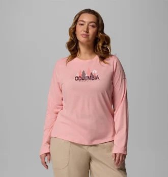 Women Ruby Springs™ Graphic Long Sleeve T-Shirt – Plus Size Women Ruby Springs™ Graphic Long Sleeve T-Shirt – Plus Size