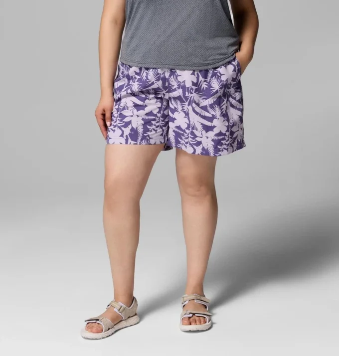 Women Sandy River™ Printed Shorts III – Plus Size Women Sandy River™ Printed Shorts III – Plus Size