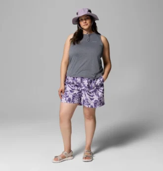 Women Sandy River™ Printed Shorts III – Plus Size