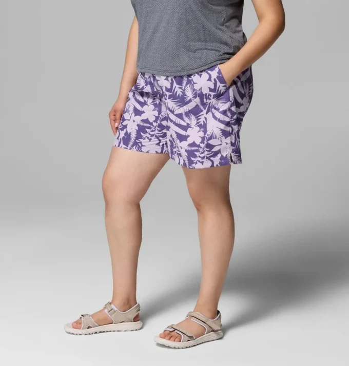 Women Sandy River™ Printed Shorts III – Plus Size Women Sandy River™ Printed Shorts III – Plus Size