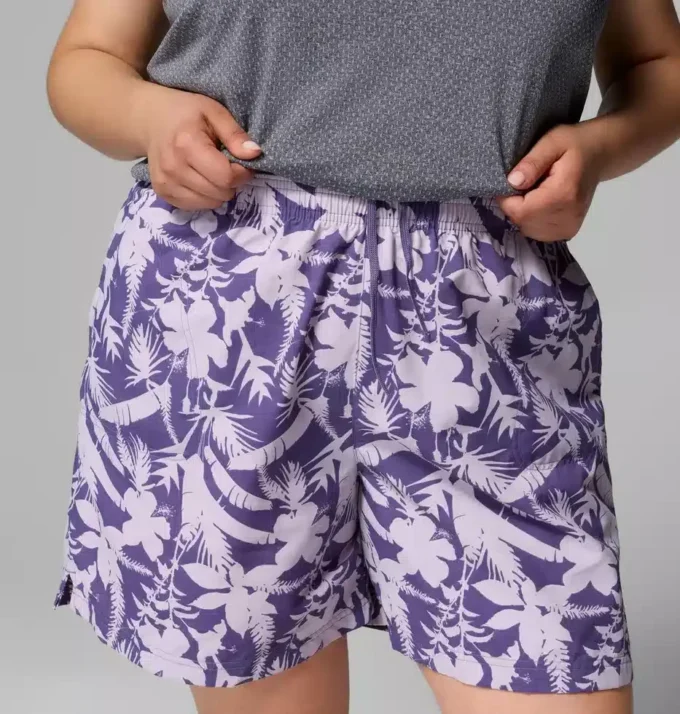 Women Sandy River™ Printed Shorts III – Plus Size Women Sandy River™ Printed Shorts III – Plus Size