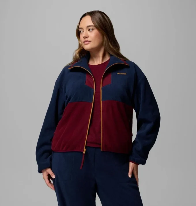 Women Sequoia Grove™ Full Zip Fleece – Plus Size