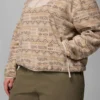 Women Sequoia Grove™ Printed Half Zip Jacket – Plus Size