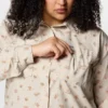 Women Silver Ridge™ Utility Patterned Long Sleeve Shirt – Plus Size