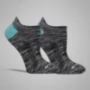 Women Space Dye BRR No-Show Lightweight Socks – 2 Pack Women Space Dye BRR No-Show Lightweight Socks – 2 Pack