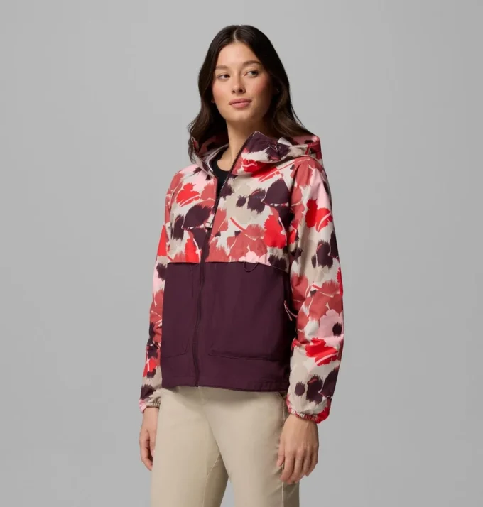 Women Spire Valley™ Printed Windbreaker Women Spire Valley™ Printed Windbreaker