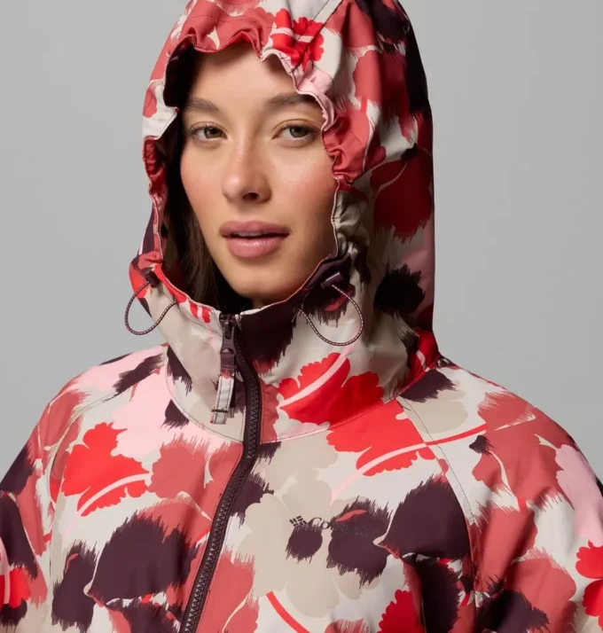 Women Spire Valley™ Printed Windbreaker Women Spire Valley™ Printed Windbreaker